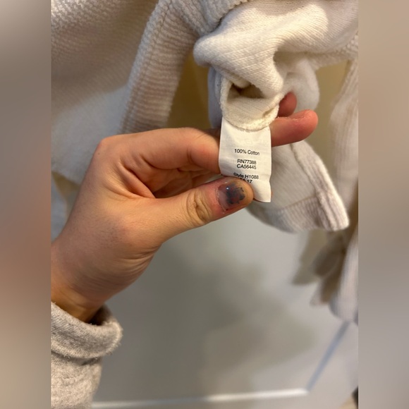 Madewell 100% Cotton Cowl Neck Sweater - Picture 7 of 12